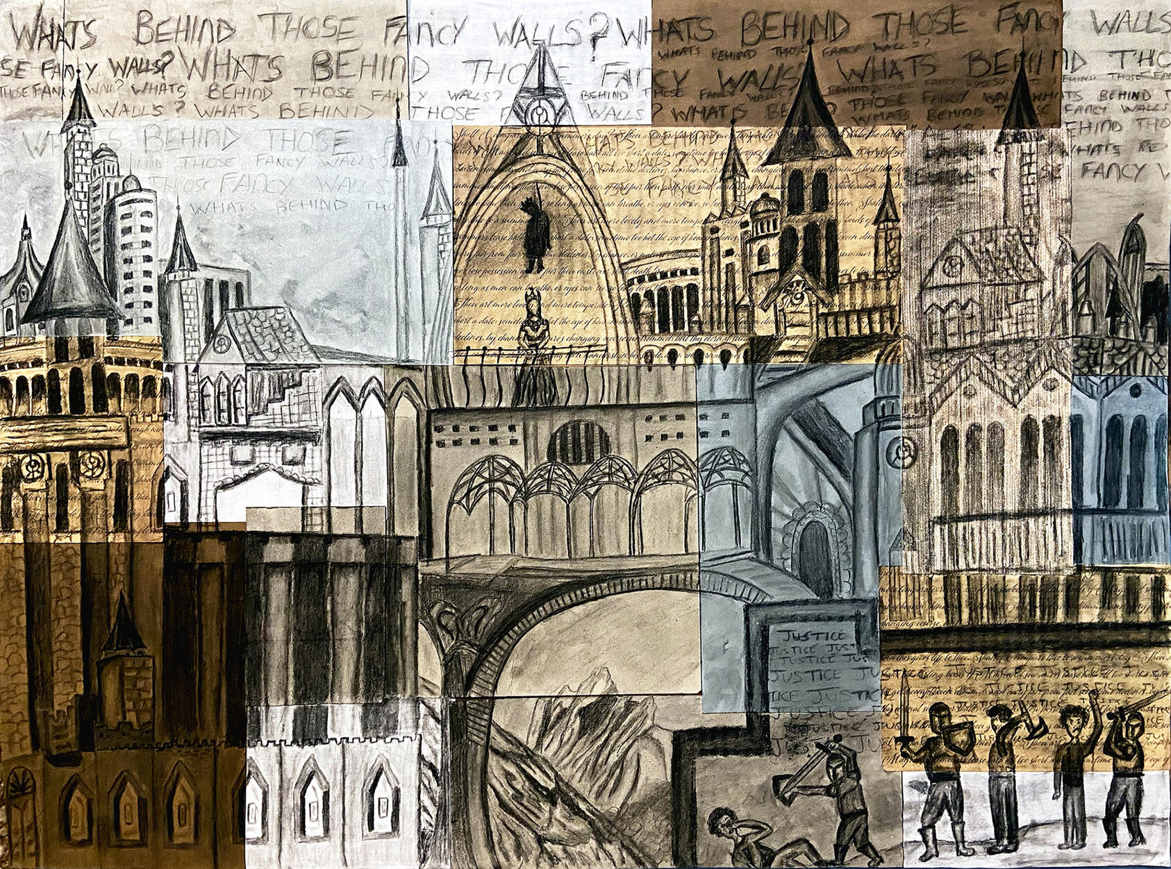 Behind Those Fancy Walls