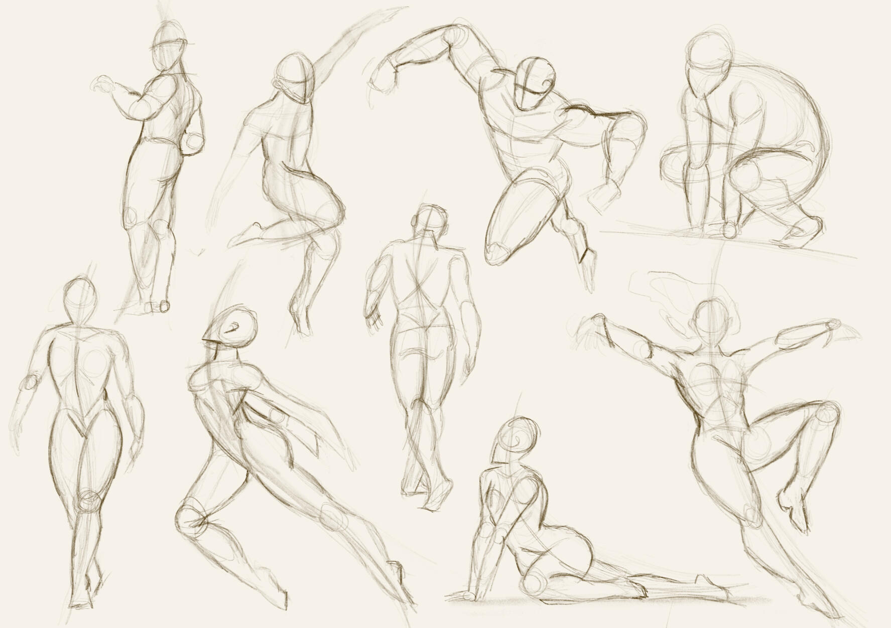 Gesture Drawing (Aaron Blaise)